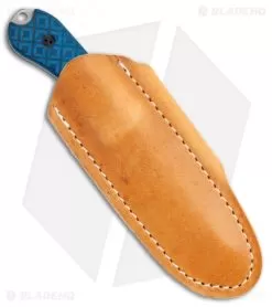 Bradford Knives Guardian3 Fixed Blade Black/Blue G-10 (3.5" False Edge AEB-L SW) -Knife Shop Bradford Knives AEB L Guardian 3 Black Blue BRAD3FE013A BHQ 99679 jr sheath