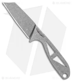 Bradford Knives G-Cleaver Fixed Blade Neck Knife Steel (2.75" Stonewash)