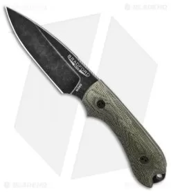 Bradford Knives Guardian3 Fixed Blade 3D OD Green Micarta (Sabre/M390/Black SW)