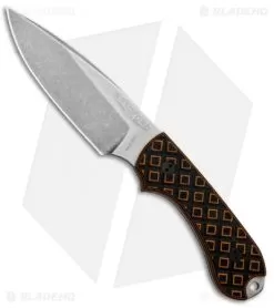 Bradford Knives Guardian3 Knife Tiger Stripe G-10 (3.5" False Edge/N690/SW)