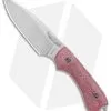 Bradford Knives Guardian3 Fixed Blade 3D Maroon TeroTuf (Nitro-V/False Edge/SW)