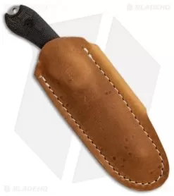 Bradford Knives Guardian3 Knife 3D Black Micarta (3.5" False Edge/M390/SW) -Knife Shop Bradford Knives Guardian3 3D Black Micarta False Edge SW BHQ 85262 er sheath