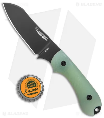 Bradford Knives Guardian3 3D Ghost G-10 (3.75" Black DLC M390) 4 Bradford Knives Guardian3 3D Ghost G-10 (3.75" Black DLC M390) - Image 4