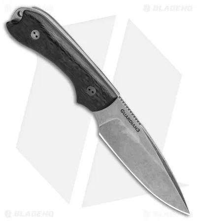 Bradford Knives Guardian3 Fixed Blade 3D Carbon Fiber (3.5" False Edge/3V/SW) 2 Bradford Knives Guardian3 Fixed Blade 3D Carbon Fiber (3.5" False Edge/3V/SW) - Image 2