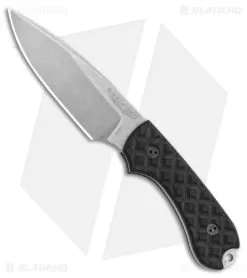 Bradford Knives Guardian3 Fixed Blade Black G-10 (3.5" False Edge AEB-L SW)
