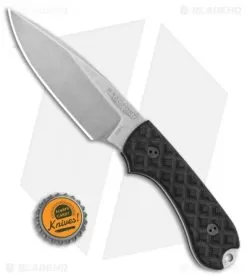 Bradford Knives Guardian3 Fixed Blade Black G-10 (3.5" False Edge AEB-L SW) -Knife Shop Bradford Knives Guardian3 Fixed Blade Black G 10 3.5in False Edge AEB L SW BRAD3FE001A BHQ 99698 LS Bottlecap