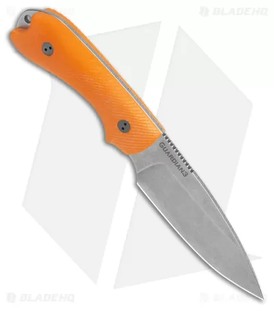 Bradford Knives Guardian3 Fixed Blade Knife Orange G-10 (3.5" SW MagnaCut) 2 Bradford Knives Guardian3 Fixed Blade Knife Orange G-10 (3.5" SW MagnaCut) - Image 2