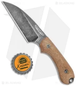 Bradford Knives Guardian3 Wharncliffe Knife 3D Natural Micarta (3.625" Nimbus) -Knife Shop Bradford Knives Guardian3 Wharncliffe Knife 3D Natural Micarta Nimbus 3W 104N BHQ 123354 jr bottlecap