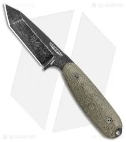 Bradford Knives Guardian3.5T Tanto Fixed Blade 3D OD Green Micarta (Nimbus)