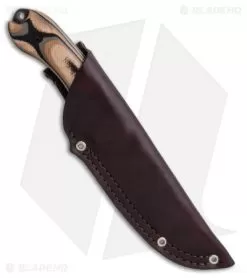 Bradford Knives Guardian4 Fixed Blade Knife 3D G-Wood (Sabre/3V/Nimbus) -Knife Shop Bradford Knives Guardian4 Fixed Blade Knife 3D G Wood Sabre 3V Nimbus 4S 115N 3V BHQ 67675 LS Sheath