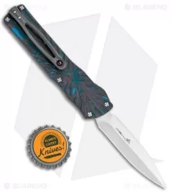 Brian Tighe Custom Small Twist Tighe Dagger OTF Blue Fat CF (2.75" Satin) -Knife Shop Brian Tighe Custom Small Twist Tighe Dagger OTF Blue Fat Carbon Hand Satin BHQ 115789 jr bottlecap