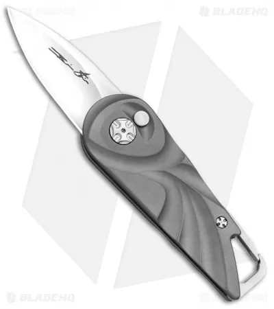 Brian Tighe Custom Tighe Nee Automatic Knife Titanium (1.9" Mirror) 1 Brian Tighe Custom Tighe Nee Automatic Knife Titanium (1.9" Mirror)