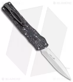 Brian Tighe Custom Twist Tighe Dagger OTF Fat Carbon Fiber (3.75" Satin)