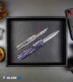 Brian Tighe Custom Twist Tighe Dagger OTF Black/Timascus (3.75" Damacore) 2 11 Brian Tighe Custom Twist Tighe Dagger OTF Black/Timascus (3.75" Damacore) 2 -Knife Shop Brian Tighe Custom Twist Tighe Dagger OTF Black Timascus Damacore 2 BHQ 115803 kp valet web