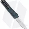 Brian Tighe Custom Twist Tighe Tanto OTF Blue Fat Carbon Fiber (3.75" Satin)