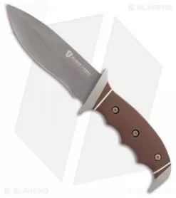 Browning Black Label Shadowfax Fixed Blade Knife Brown G-10 (4.625" Gray)
