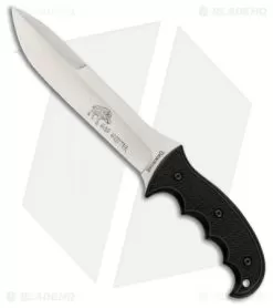 Browning Hog Hunter Fixed Blade Knife Black Rubber (6.75" Satin)