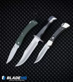 Buck Knives Buck Special 119BKS Hunting Knife Fixed Blade (6" Satin) 0119BKS -Knife Shop Buck 110 Slim Select Lockback Knife OD Green Satin 0110ODS2 BHQ 106666 kp poof web