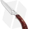 Buck Knives Buck 538 Open Season Small Game Fixed Blade Red Wood (4.25" Satin) 0538RWS