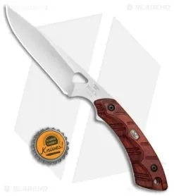 Buck Knives Buck 538 Open Season Small Game Fixed Blade Red Wood (4.25" Satin) 0538RWS -Knife Shop Buck 538 Open Season Small Game Fixed Blade Red Wood Satin 0538RWS BHQ 79553 jr bottlecap