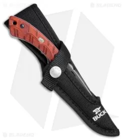 Buck Knives Buck 538 Open Season Small Game Fixed Blade Red Wood (4.25" Satin) 0538RWS -Knife Shop Buck 538 Open Season Small Game Fixed Blade Red Wood Satin 0538RWS BHQ 79553 jr sheath