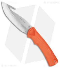 Buck Knives Buck BuckLite MAX Large Fixed Blade Knife W/Gut Hook Orange (4" Satin) 0679ORG