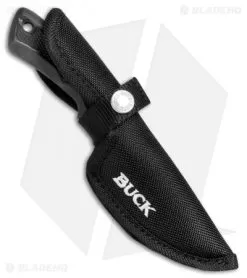 Buck Knives Buck BuckLite Max II Small Fixed Blade Knife Black (3.25" Stonewash) 0684BKS -Knife Shop Buck Bucklite Max II Small 684BKS BHQ 80999 jr sheath