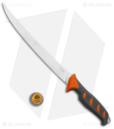 Buck Hookset Long Fresh Fillet Knife Gray/Orange (9" Satin) 0146ORS 5 Buck Hookset Long Fresh Fillet Knife Gray/Orange (9" Satin) 0146ORS - Image 5