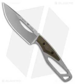 Buck Knives 631 Paklite 2.0 Field Pro Fixed Blade OD Green (4" Stonewash)