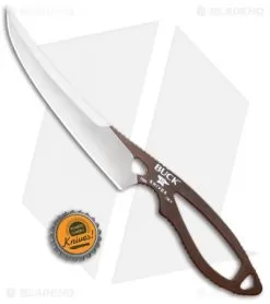 Buck Knives Buck PakLite Boning Fixed Blade Knife Brown (5.25" Satin) 0136BRS -Knife Shop Buck PakLite Boning Brown Satin 0136BRS BHQ 106676 jr bottlecap