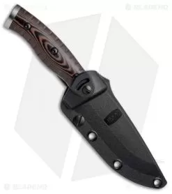 Buck Knives Buck Small Selkirk Fixed Blade Knife Micarta (3.875" Satin) 0853BRS -Knife Shop Buck Small Selkirk Micarta 0853BRS B BHQ 66594 jr sheath
