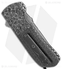 Burr Oak Knives Coffin Nail 3.0 Flipper Knife Zombie Mosaic/LSCF (3.6" San Mai) 6 Burr Oak Knives Coffin Nail 3.0 Flipper Knife Zombie Mosaic/LSCF (3.6" San Mai) -Knife Shop Burr Oak Knives Coffin nail 3 zombie moasic LSCF san mai BHQ 71612 er side