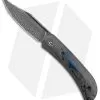 CIVIVI Appalachian Drifter 2 Liner Lock Knife Blue Carbon Fiber (3" Damascus)