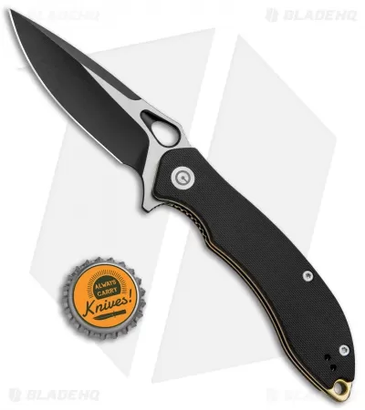CIVIVI Aquila Flipper Liner Lock Knife Black G-10 (3.4" Black) C805E 4 CIVIVI Aquila Flipper Liner Lock Knife Black G-10 (3.4" Black) C805E - Image 4