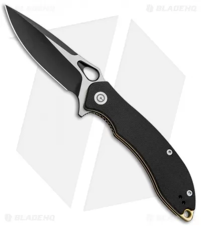CIVIVI Aquila Flipper Liner Lock Knife Black G-10 (3.4" Black) C805E 1 CIVIVI Aquila Flipper Liner Lock Knife Black G-10 (3.4" Black) C805E