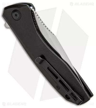 CIVIVI Baklash Flipper Liner Lock Knife Ebony Wood (3.5" Satin) C801E 3 CIVIVI Baklash Flipper Liner Lock Knife Ebony Wood (3.5" Satin) C801E - Image 3