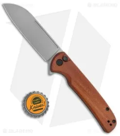 CIVIVI Chevalier Button Lock Flipper Knife Cuibourtia Wood (3.5" Satin) C20022-3 -Knife Shop CIVIVI Chevalier Button Lock Flipper Cuibourtia Wood Satin BHQ 142909 jr bottlecap