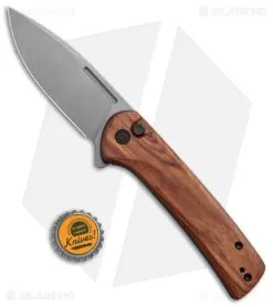 CIVIVI Conspirator Button Lock Knife Cuibourtia Wood (3.5" SW) C21006-3 -Knife Shop CIVIVI Conspiriator Button Lock Cuibourtia Wood SW BHQ 141466 jr bottlecap