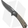 CIVIVI Dogma Liner Lock Brass (3.5" Black Damascus) C2005DS-1