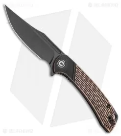 CIVIVI Dogma Liner Lock Knife Copper (3.5" Black Stonewash)