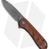 CIVIVI Elementum Liner Lock Knife Cuibourtia Wood (2.9" Damascus) C907DS-2