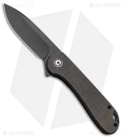 CIVIVI Elementum Liner Lock Knife Dark Green Micarta (2.9" Black)