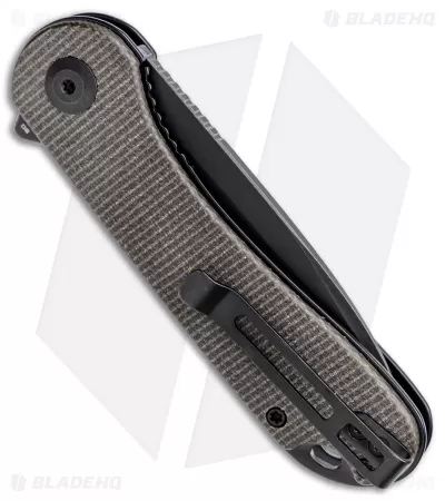 CIVIVI Elementum Liner Lock Knife Dark Green Micarta (2.9" Black) 3 CIVIVI Elementum Liner Lock Knife Dark Green Micarta (2.9" Black) - Image 3