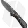 CIVIVI Elementum Liner Lock Knife Gold Shred Carbon Fiber (2.9" Damascus)