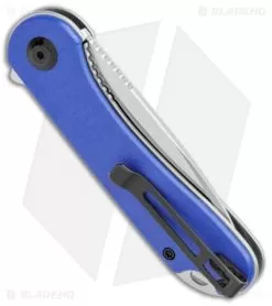CIVIVI Elementum Liner Lock Knife Blue G-10 (2.9" Satin D2) C907F -Knife Shop CIVIVI Elementum Liner Lock Blue G 10 Satin C907F BHQ 104241 jr side 1