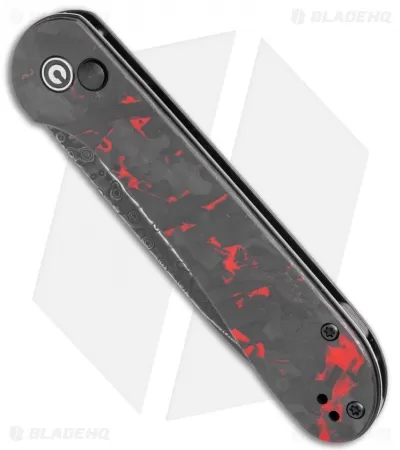 CIVIVI Elementum Button Lock Knife Red/Black Shred CF (3.5" Dam.)C2103DS-2 2 CIVIVI Elementum Button Lock Knife Red/Black Shred CF (3.5" Dam.)C2103DS-2 - Image 2