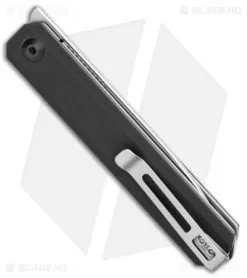 CIVIVI Exarch Liner Lock Knife Black G-10 (3.22" Satin) C2003C -Knife Shop CIVIVI Exarch LL Black G 10 Satin C2003C BHQ 110925 jr side