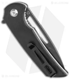 CIVIVI Ferrum Forge Odium Liner Lock Knife Black G-10 (2.6" Black SW D2) -Knife Shop CIVIVI Ferrum Forge Odium Liner Lock Knife Black G 10 2.625in Black SW D2 C2010E BHQ 107075 LS Side