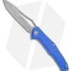 CIVIVI Fracture Drop Point Slip Joint Knife Blue G-10 (3.5" BB/SW) C2009D