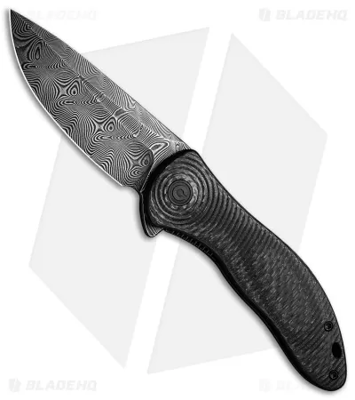 CIVIVI Synergy3 Liner Lock Knife Black G-10/CF (3.24" Damascus) C20075D-DS1 1 CIVIVI Synergy3 Liner Lock Knife Black G-10/CF (3.24" Damascus) C20075D-DS1